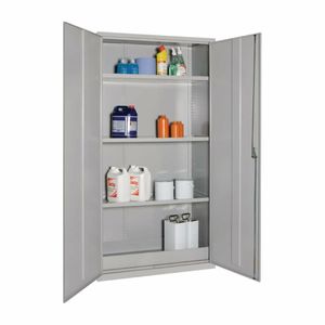 COSHH Cabinet Double Door Grey 36Ltr - CD992 - 1