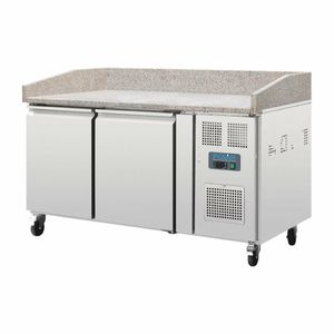 Polar G-Series Double Door Pizza Counter with Granite Top - CT424 - 3