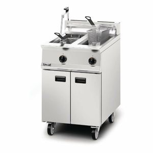 Lincat Opus 800 Twin Tank Twin Basket Free Standing Propane Gas Filtration Fryer OG8111/OP - DM539-P - 3