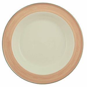 Steelite Rio Pink Soup Plates 215mm (Pack of 24) - V3156 - 1
