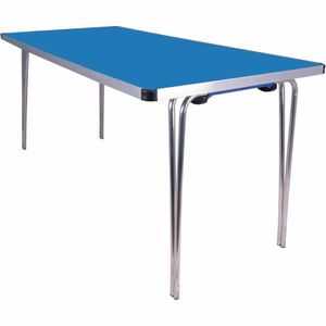 Gopak Contour Folding Table Blue 5ft - DM607 - 1