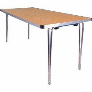 Gopak Contour Folding Table Oak 5ft - DM610 - 1