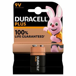 DuracellPlus 9V Battery (Pack of 1) - 1