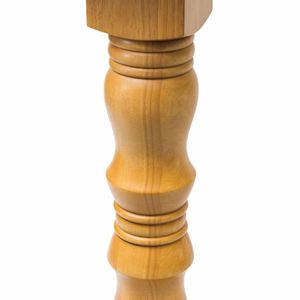 Islington Poseur Square Table Soft Oak 700x700mm - 3