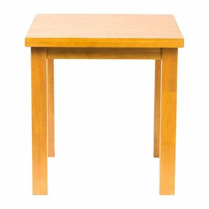 Kendal Square Dining Table Soft Oak 700x700mm - 3