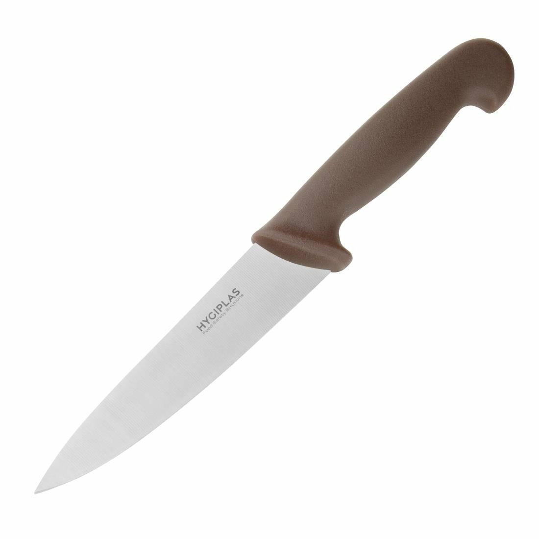 Hygiplas Cooks Knife Brown 15.9cm - 1