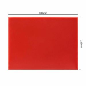 Hygiplas High Density Chopping Board Set Small (Set of 7 - 12mm High) - 5