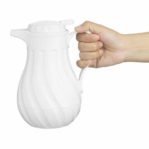 Olympia Insulated Swirl Jug White 0.5Ltr - CH118 - 3