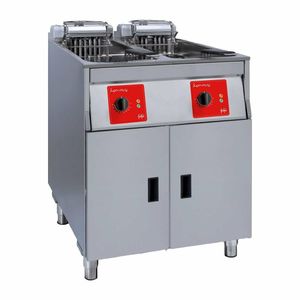 FriFri Super Easy 622 Electric Free Standing Twin Tank Fryer SL622H32N0 - CX908 - 1