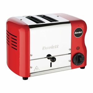 Rowlett Esprit 2 Slot Toaster Traffic Red w/2 Additional Elements & Sandwich Cage - CH180 - 1