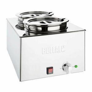 Buffalo Bain Marie with Round Pots - FT695 - 1