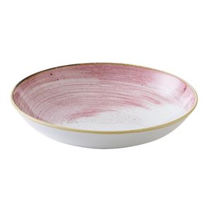 Churchill Stonecast Accents Petal Pink  Coupe Bowl 184mm (Pack of 12) - CU648 - 3