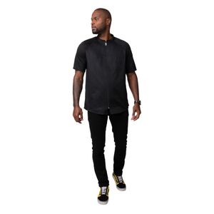 Chef Works Arcadia Sustainable Chef Jacket Black 2XL - BA074-2XL - 1