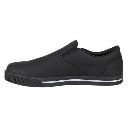Slipbuster Recycled Microfibre Slip-on Shoe Matte Black 39 - BA062-39 - 6