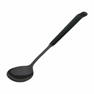 Amefa Buffet Small Salad Spoon Black (Pack of 12) - DX672 - 1