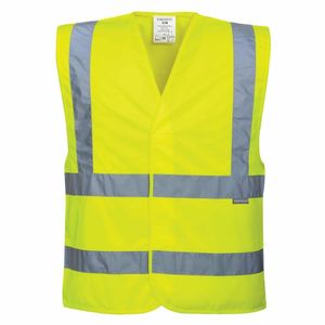 HiVis Two Band and Brace Vest Size S-M - BB736-SM - 1