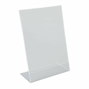 Beaumont Perspex Menu Holder Angled A5 - CZ421 - 1