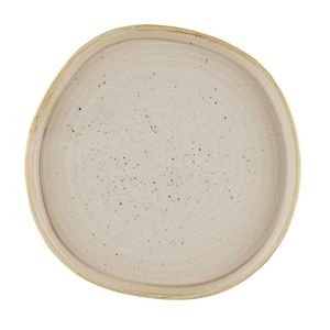 Churchill Stonecast Nutmeg Cream Organic Walled Plates 206mm (Pack of 6) - HR400 - 1