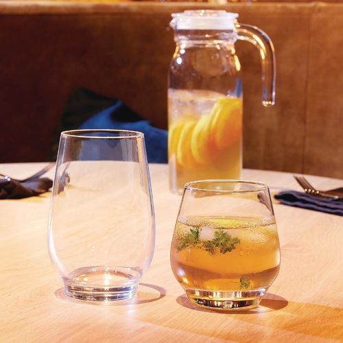 Arcoroc Spring Jugs with Glass Lid 1Ltr (Pack of 6) - HW273 - 5