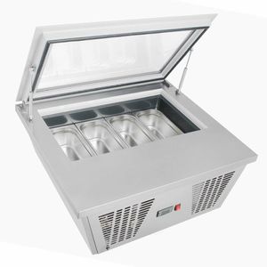 Polar G-Series Countertop Ice Cream Freezer 4x Napoli Pans - GK068 - 1