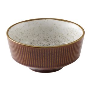 Churchill Nourish Cinnamon Brown Barley White Kochi Soup Bowls 465ml (Pack of 12) - HX194 - 1