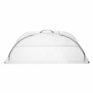 Olympia Kristallon Polycarbonate 1/1 GN Domed Cover 535x330x175mm - DP790 - 3