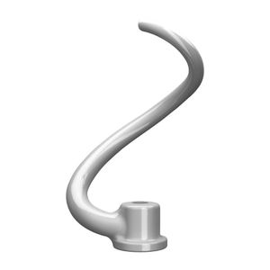 KitchenAid White-Coated Spiral Dough Hook for Bowl Lift Stand Mixer 5KSMBLWD - AT345 - 1