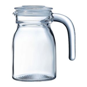 Arcoroc Spring Jugs with Glass Lid 500ml (Pack of 12) - HW277 - 1