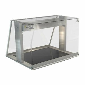 Cossiga Linear Series Drop-in Ceramic Glass Hotplate w/Square Glass Assisted Service 805mm - HT645 - 1