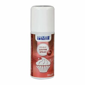 PME Edible Lustre Spray 100ml - Red - HU200 - 1
