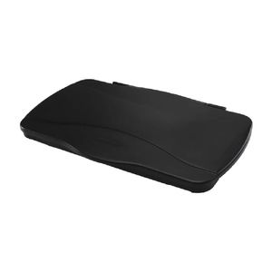 Rubbermaid Slim Jim Hinge Lid Black - HY031 - 1