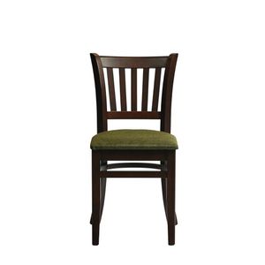 Manhattan Dining Chair in Dark Walnut with Shetland Forest Seat (Pack of 2) - HX805 - 1