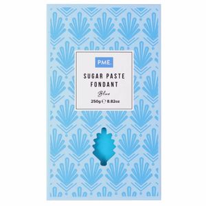 PME Sugar Paste Fondant Blue 250g - HU304 - 1