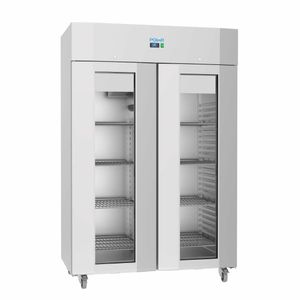 Polar U-Series Energy Efficient Double Door Upright Display Fridge - UA042 - 1