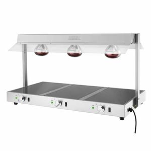 Buffalo Food Warmer with Gantry 3x GN 1/1 - HT761 - 3