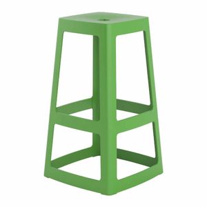 Origin Base High Stool May Green 450x450x750mm (Pack of 2) - HX787 - 1