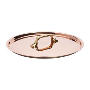 De Buyer Inocuivre Lid with Brass Handle 20cm - HZ650 - 1