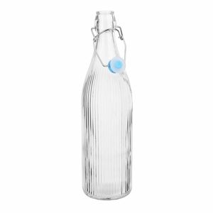 Olympia Ridged Swing Top Water Bottles 1Ltr (6 Pack) - HW793 - 3