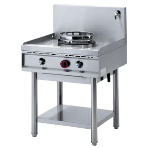 Diamond Countertop Gas Wok Burner with Cold Water Tap WGL1-7 - HY196 - 1