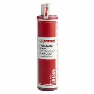 Pavoni Red Coloured Cocoa Butter 200g - KA363 - 1
