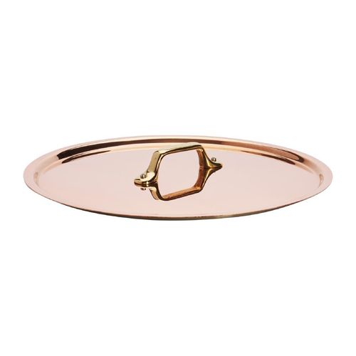 De Buyer Inocuivre Lid with Brass Handle 28cm - HZ652 - 1
