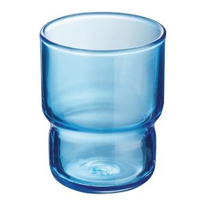 Arcoroc Log Brush Blue Tumblers 160ml (Pack of 48) - HZ466 - 3