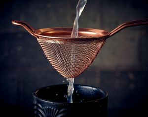 GenWare Copper Fine Mesh Bar Strainer - 3