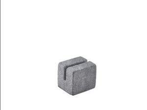 Grey Marble Sign Holder 3 x 2.5 x 2.5cm - 1