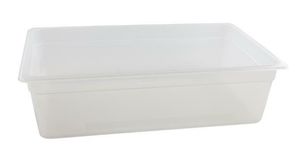1/1 -Polypropylene GN Pan 200mm Clear (Pack of 6) - 1