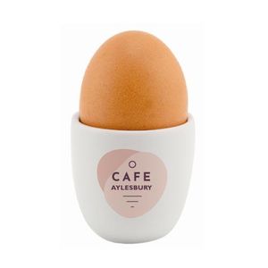 Custom Branded Ceramic Egg Cup - 1