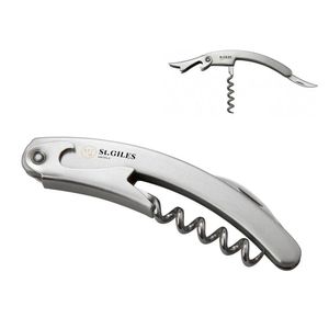 Custom Branded Stainless Steel Waiter Friend Bottle Opener - 1