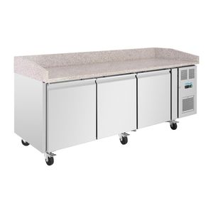 Polar U-Series Bakery Counter Fridge with Granite Top 634Ltr - UA082 - 1