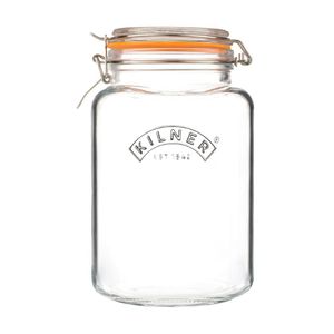 Kilner Clip Top Square Jar 3Ltr - JA613 - 1