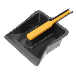 Jantex Heavy Duty Dustpan & Brush set - HX384 - 1